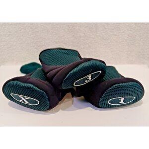 GOLF CLUB HEAD‎ COVERS - WILSON -  1 WOOD, 3 WOOD, X WOOD